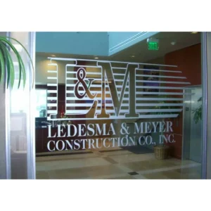 Glass Branding